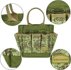 Succulent Tools Kit with Organizer Bag- 13Pcs Indoor Gardening Tools |Mini Succulent Hand Tools with Tote, Succulent Transplanting Supplies, Present for Gardeners Plant Care (Honeysuck)
