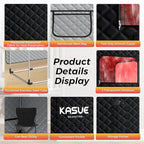 Upgraded 2 Person Sauna Box, Portable Infrared Sauna with 5-Layer Waterproof, 2 Steamers, 2 Folding Chair, 71”x 36”x 49” for Indoor, Outdoor, Gym, Spa, Carbon Black