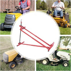 Lawn Mower Lift with Hydraulic Jack,880Lbs Zero Turn Mower Lift, Lawn Mower Lift Tool,Lawn Mower Jack for Maintenance and Repair(Lift Height:29in)