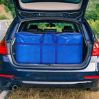 4 Pcs 66 Gallon Large Moving Bags with Zipper and Handles Foldable Storage Duffle Bags Heavy Duty Extra Large Totes for College Dorm Travel Clothes Blankets Bedding Moving (Blue)