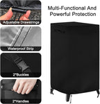 Smoker Cover Fit for Pit Boss Grills PBV3G1 Vertical Smoker, Outdoor Waterproof Grill BBQ Grill Cover Outdoor Grill Cover Vertical Smoker Cover（24" D x 23" W x 47" H）
