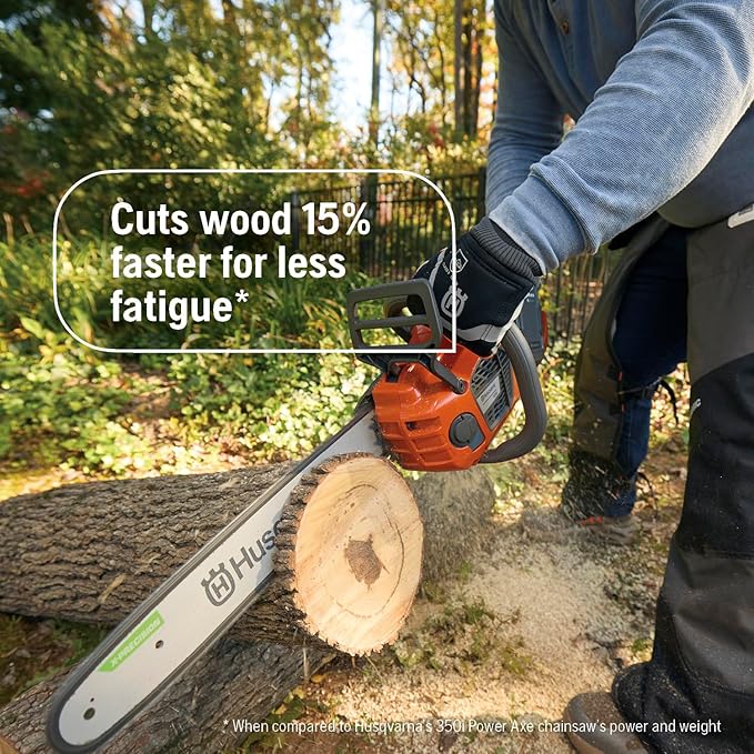 Husqvarna 435i Battery Chainsaw, 16-Inch Cordless Electric Chainsaw with 7.5 Ah Battery and Charger Included