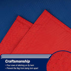 France French Flag 3x5 ft Outdoor, Double Sided 3 Ply Heavy Duty National Flag for FR, 100% Quality Polyester French Banner with Brass Grommets 4 Rows Stitches