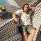 LA SIESTA Flora Zebra Organic Cotton Double Classic Hammock