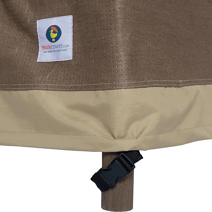 DUCKCOVERS Elegant Waterproof 79 Inch Patio Sofa Cover, Patio Furniture Covers