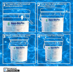 Pool Shock by Aqua Org Plus - 65% Granular Cal Hypo - Swimming Pool Shock for In-Ground, Above Ground, Spas & Hot Tubs - 50 Pound Pail