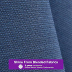 PURPLE LEAF 9' X 11.5' Rectangle Patio Umbrella Outdoor Large Aluminum Cantilever Umbrella with 3-Year Fade Resistance Recycled Fabric and 360-degree Rotation for Deck Pool Garden, Ocean Slate