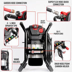 Adam's Pro Series Electric Pressure Washer 2.0 (Complete Kit) - Professional Powerful Detailing Car Washing Pressure Sprayer, Includes Snub Nose, Wall Mount & Pressure Washer Tips | 1200 PSI, 1.76 GPM