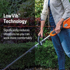 Husqvarna WeedEater 320iL Cordless String Trimmer with 4 Ah Battery and Charger, 16-Inch Straight Shaft Electric Weed Eater with Rapid Replace Trimmer Head for Seamless String Reloading, 970480104
