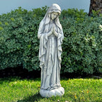 Galt International Virgin Mary Praying Blessed Mother Garden Statue 32" Religious Resin Statue Holy Queen of Heaven