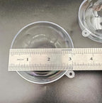Acrylic Hollow Ball, Clear Plastic Fillable Ornaments Ball, DIY Clear Plastic Balls for New Years Present,Xmas Tree,Home Decoration,Wedding,Party (8cm/3.15inch，10pcs)