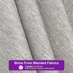 PURPLE LEAF 10' X 13' Rectangle Cantilever Umbrella with Base Outdoor Large Aluminum Patio Umbrella with 3-Year Fade Resistance Recycled Fabric and 360-degree Rotation for Deck Pool, Pebble Grey