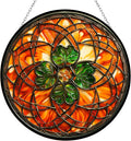 Personalized Green Clover Stained Glass Window Hanging, Suncatcher for Women, Stained Glass Window Decor Perfect Home Décor