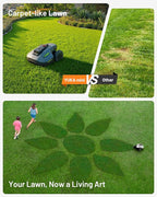 Mammotion YUKA Mini 700H Robot Lawn Mower, Reception 0.17 Acre, Max.0.35 Acre, Ultrasense AI Vision+ RTK Positioning, Auto Mapping, App Control, 50% Slope, Cutting Height 2''~3.5'', 15 Mowing Zones