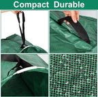 53 Gallons Leaf Collector Reusable Leaf Bag Yard Waste Bags Lawn Bag Leaf Picker Upper Lawn Sweeper for Leaves