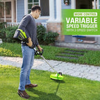 Greenworks 80V 16-Inch Brushless String Trimmer (Gen 2), Battery and Charger Not Included