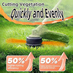 Quintillus 5-Pack 095 Trimmer Line Heavy Duty, Weed Wacker String for Gas and Electric Grass Trimmer and Brushcutters, Pre-Cut Dual Color 3-Section Fast-Positioning Twisted Trimmer Line 14FT