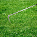 Long Handle Weeding Sickle, Sickle Garden Tool with Serrated Double-Edged Blade, Grass Sickle Stand Up Weeding Tool, Grass Whip for Yard