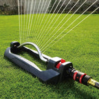 Eden 96214 Sprinkler,18 Precision Nozzles, Range Control, Lawn & Garden Watering W/Quick Connect Starter Set