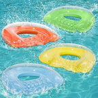 4 Pack Pool Floats Adult, PuppyuWill Minimalist Design Pool Chair Float, 46"X36" Mood-Boosting Colors, Drifter, Chair, Hammock 3-in-1 Inflatable Pool Toys for Pool Party, Lake, River, Sea, Outdoor