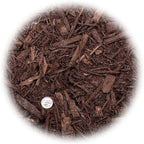Organic Brown Mulch by Gardenera - Enhance Soil Health and Plant Vitality - 2 QUARTS