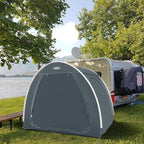 UNP Bike Storage Shed Tent, Portable Outdoor Bike Storage with 210D Oxford Thick PU4000 Waterproof for 1/2/3/4 Bikes, Bike Covers Storage Shed Tent for Bicycles, Lawn Mower, Garden Tools