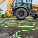 HydroTech 50 ft Expandable Garden Hose - Pro Series, 2x Max Flow, 3/4" No-Kink Flexibility, Lightweight Hose for Lawn, Garden, Car Washing, Deck and Patio Cleaning