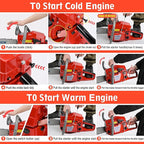 62CC Gas Chainsaw, 20 Inch Power Chain Saw, 2-Cycle Handed Petrol Chainsaws Gasoline Chainsaws Garden Tool for Cutting Trees, Wood, Outdoor Home Garden and Farm Use