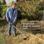 Husqvarna 122RJ Brushcutter, Multi-Purpose Gas Brush Cutter Tool with String Trimmer Head and Grass Blade, Includes Adjustable Harness for Additional Support, 970732503