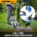 Cordless String Trimmer Compatible with Dewalt 20V MAX Battery, 12-Inch Weed Wacker Cordless Auto Line Feed,Electric Weed Eater Battery Powered Grass Trimmer w/6 Line Spools(Tool Only)