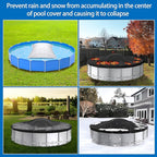 Adnee 4 x 4 Ft PP Weave Square Pool Air Pillow-Inflatable Winterizing Closing Pillow for Above Ground Pools-Cold Resistant Pool Pillows for Closing Winter Support Pool Covers
