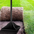Steel Tamper Tool,63 Inch Handle,Hand Ground Tamper Tool,Durable Plate Soil Compactor,Garden Heavy Duty Tool for Leveling Soil,Gravel,Asphalt,Driveway