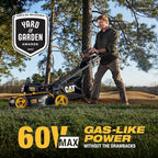 Cat DG610.9 60V 15” Brushless String Trimmer Cordless with Dual Line Bump Feed Head, Edger with Quick Line Load, Weed Trimmer with ECO Mode for Extended Runtime – Tool Only
