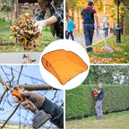140 Gallon Pop up Leaf Collector, Foldable Lawn Leaf Pick Up Bag Tool, Large Yard Dustpan Type Garden Bag, Reusable Yard Waste Bags for Cleaning Up Weeds Branches Waste Trash Debris