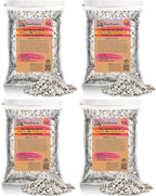 Gardenera Half and Half Mix of Perlite and Vermiculite - 20 Quart - Unlock The Secret to Thriving Plants with a Natural Soil Amendment (4 Bags of 5 Quart)