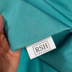 RSH DECOR: Sunbrella Pillow Covers Set of 4 | Covers Only - 20" x 12" | Outdoor Lumbar Pillow Covers Crafted with Sunbrella Performance Fabric | Canvas Aruba