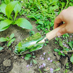 Gardening Tool, Includes Trowels, Rakes, Weeding Tool, and Hand Fork for Digging, Planting, Weeding for(5pcs Garden Tool 02)