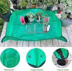 6-Pack Garden Tool Set, Soil Sifter Shovel (3.8 & 5mm Mesh) - Stainless Steel Gardening Kit & Essential Accessories, Garden Hand Tools & Planting Tools, Ideal Gardening Gifts for Women, Men, Mom & Dad