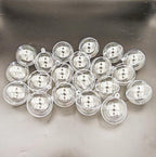 Acrylic Hollow Ball, Clear Plastic Fillable Ornaments Ball, DIY Clear Plastic Balls for New Years Present,Xmas Tree,Home Decoration,Wedding,Party (6cm/2.36inch,20pcs)