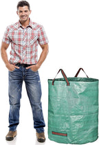 GardenMate 4-Pack 72 Gallons Reusable Garden Waste Bags (H30, D26 inches) - Yard Waste Bags