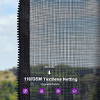 PURPLE LEAF 12' X 12' Permanent Hardtop Gazebo Outdoor Aluminum Gazebo with Galvanized Steel Double Roof for Patio Lawn Garden Aluminum with Netting and Curtains Grey