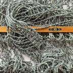 Original Pawleys Island Large Green DuraCord Rope Hammock – 13 ft. x 55 in., 2-Person, 450 lb Capacity, Oak Spreader Bar, Zinc-Plated Hardware, Handcrafted in The USA
