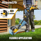 Houselife Cordless Weed Eater Compatible with Dewalt 20V Max Battery (No Battery) Lightweight String Trimmer & Weed Wacker with Auto Line Feed, 12" Cordless Weed Trimmer//Weedeaters for Lawn Garden