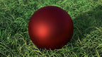 Lulu Decor, 2 pcs - 12 Red Matt Finish, Stainless Steel Gazing Mirror Ball, Smooth Finish Garden Decoration Globe (2 Pc)
