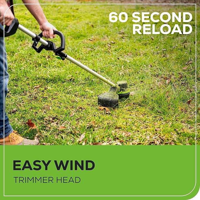 Greenworks PRO 16-Inch 80V Cordless String Trimmer, Battery Not Included ST80L00, Multicolor