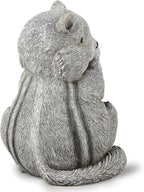 Roman Garden - Chipmunk Statue, 8.75" H, Pudgy Pals Collection, Resin and Dolomite, Decorative, Garden Gift, Home Outdoor Decor, Durable, Long Lasting