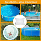 Adnee 4 x 5 Ft PP Weave Rectangular Pool Air Pillow-Inflatable Winterizing Closing Pillow for Above Ground Pools-Cold Resistant Pool Pillows for Closing Winter Support Pool Covers