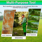 10 Inch Steel Wire Trimmer Head – Universal Weed Eater Attachment for Stihl, Dewalt, Milwaukee & More – Indestructible Weed Wacker Wire Brush Cutter Head for Lawn & Garden