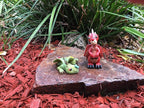 GlitZGlam Cody The Green Miniature Dragon of Azar for Your Fairy Garden/Miniature Garden