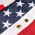 American Flags for Outside 2x3 Ft; American Flags 2x3 Outdoor Heavy Duty. Durable 250D Polyester US flags with Premium Embroidered Stars, Sewn Stripes, Brass Grommets, and Vibrant Colors.